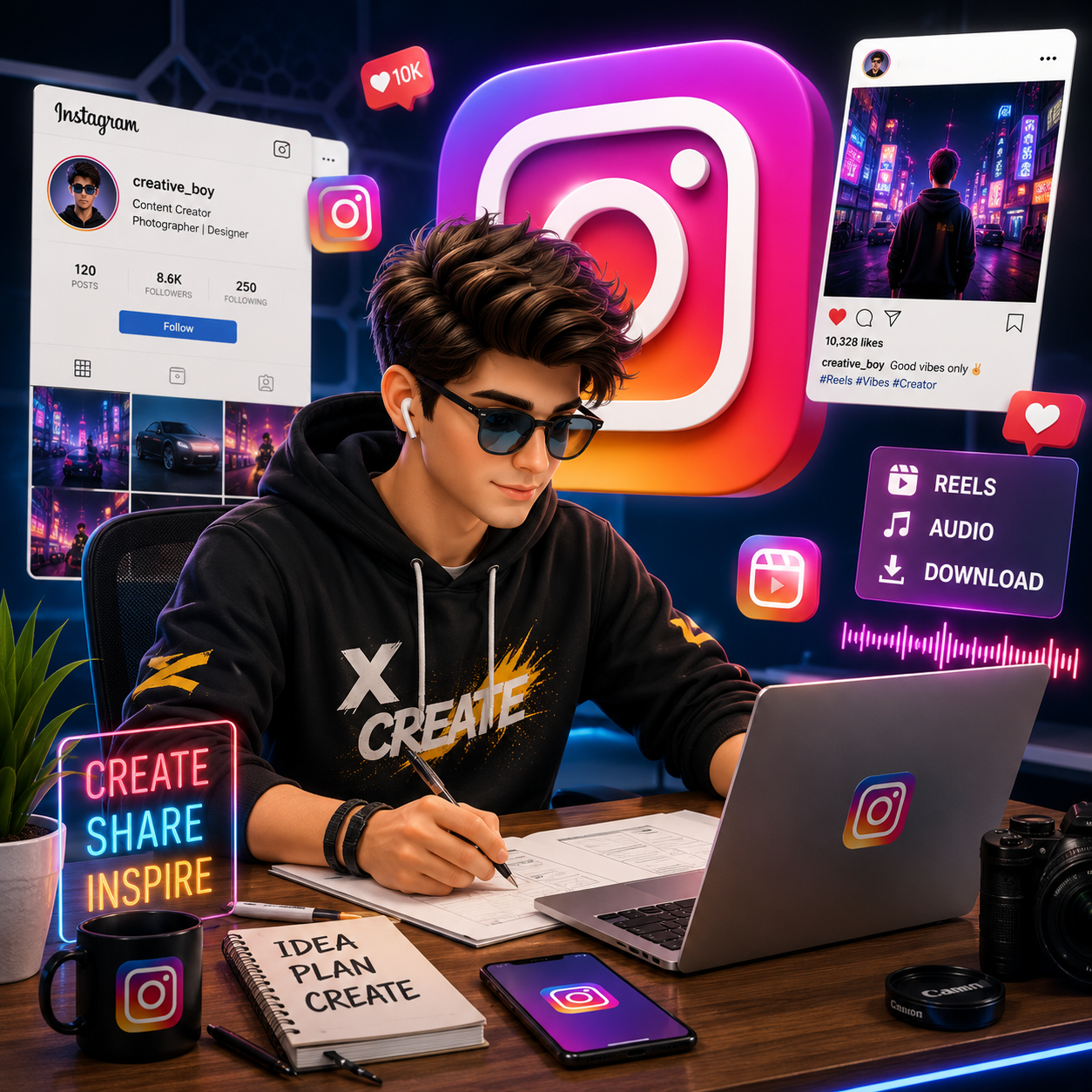 Download Instagram MP3 audio